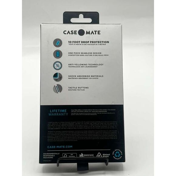 Case-Mate Tough Clear Case for Samsung Galaxy A12 Transparent Protective Cover - Picture 2 of 3